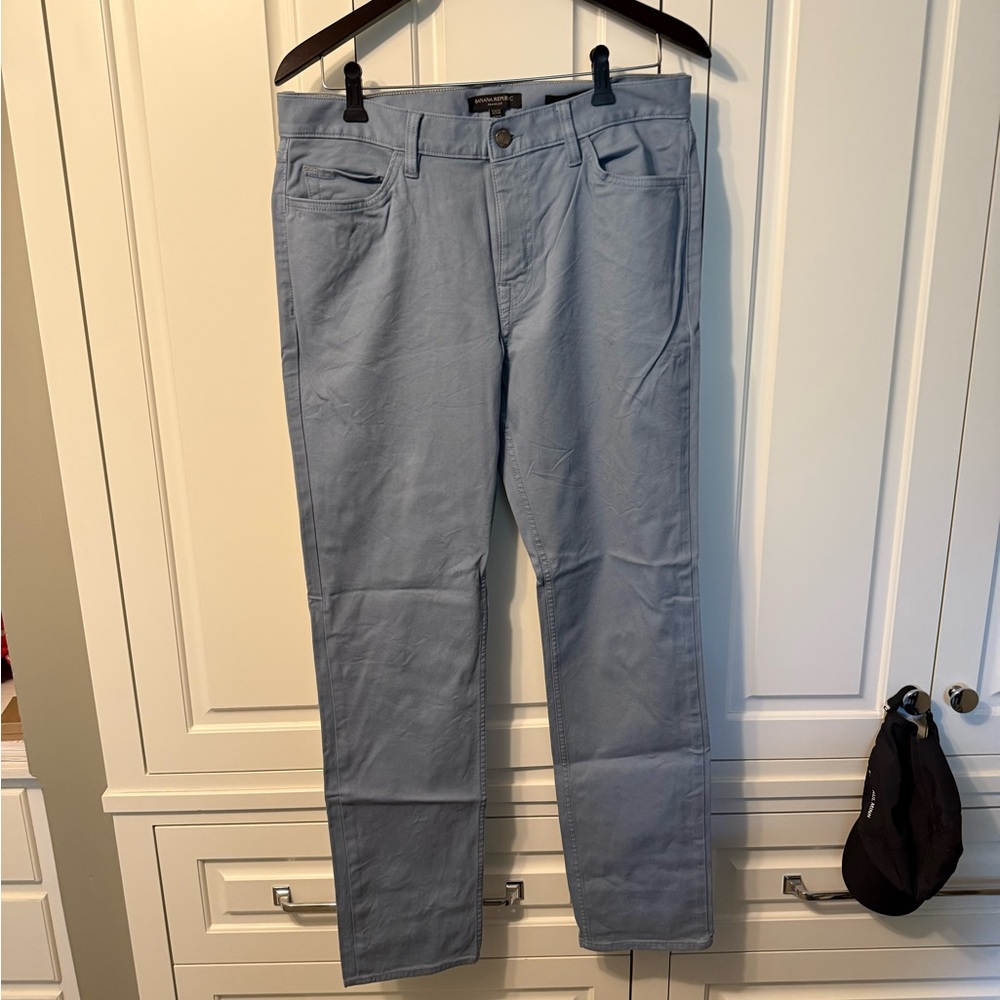 Banana Republic Traveler Blue Pants
